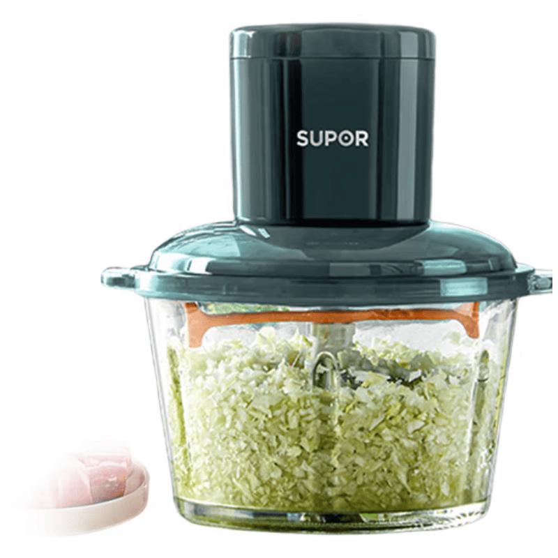 SUPOR 1.75L Mini Electric Food Processor & Meat Grinder CN plug (adapter included)