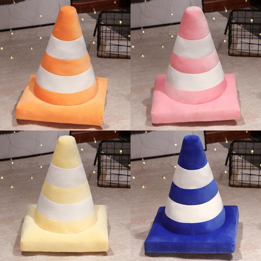 Moving Traffic Barrier Guard Rail Plush Toy Cushion Stuffed Decorative Doll