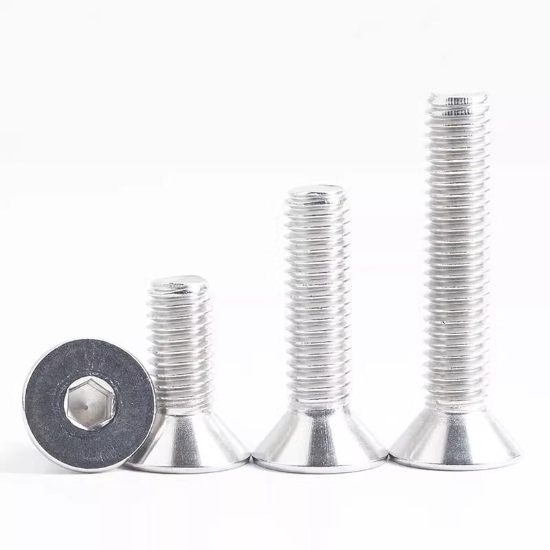 Stainless Steel Countersunk Hex Socket Screws