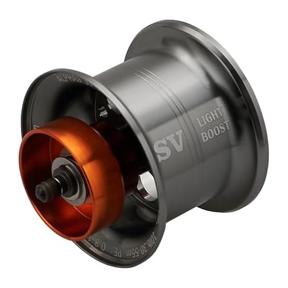 ШПУЛЯ для катушки ALPHAS 2-ступенчатая подвижная 32 мм мелкий желоб 800S DAIWA 21 22 ALPHAS SV TW Запасная шпуля для бейткастинговой катушки