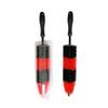Long-Handled Bent Wheel & Tire Brush - Large Bristle Cleaning Tool for Car Wheels and Engine Interior