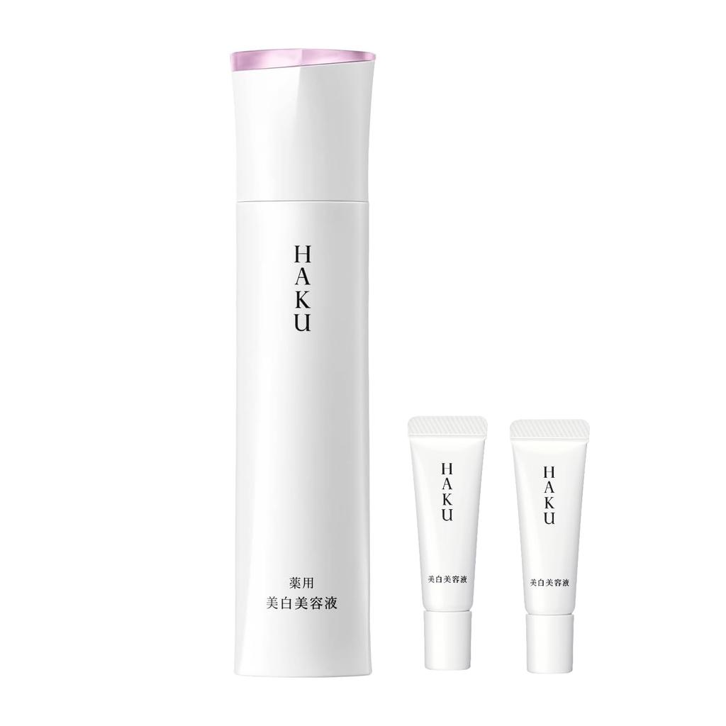 Sérum HAKU Melano Focus EV Unité principale Blanchissant Prévention des taches Shiseido 45 g + 12 g Quasi-médicament [Ensemble d'augmentation]