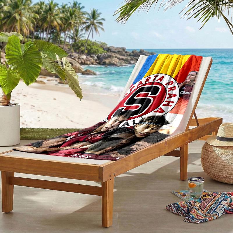 Ac Sparta Praha Fashion Beach Towel: Ideal for Summer Adventures Soft, absorbent and quick drying suitable for swimming and bathing
