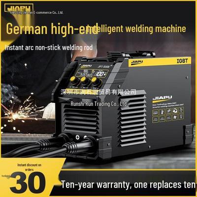 Jiapu Přenosná svářečka s duálním napětím 220V/380V, Multifunkční, Celoměděná, Domácí model 315
