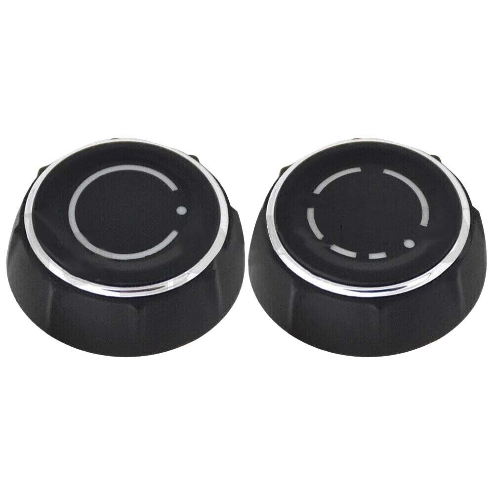 

1 Pair Audio Volume Knob 97064292901 97064293001 For Boxster 981 Spyder Cayman 981C GT4 991 958 Macan Panamera 970 2012-2018 чёрный