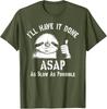 Jag fixar det så fort som möjligt så långsamt som möjligt Rolig sengångare Tumme T-shirt