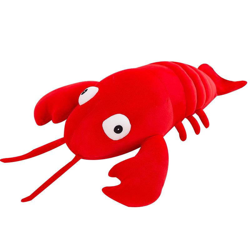 

Crawfish Cloth Pillow Doll Marine Creature Stuffed Toy Creative Birthday Gift 50cm/19.69in