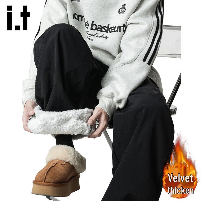 CHOCOOLATEit Men s Fleece Lined Straight Leg Casual Pants M