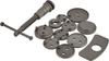 Brake pad replacement kit, 12 pieces, KD10214