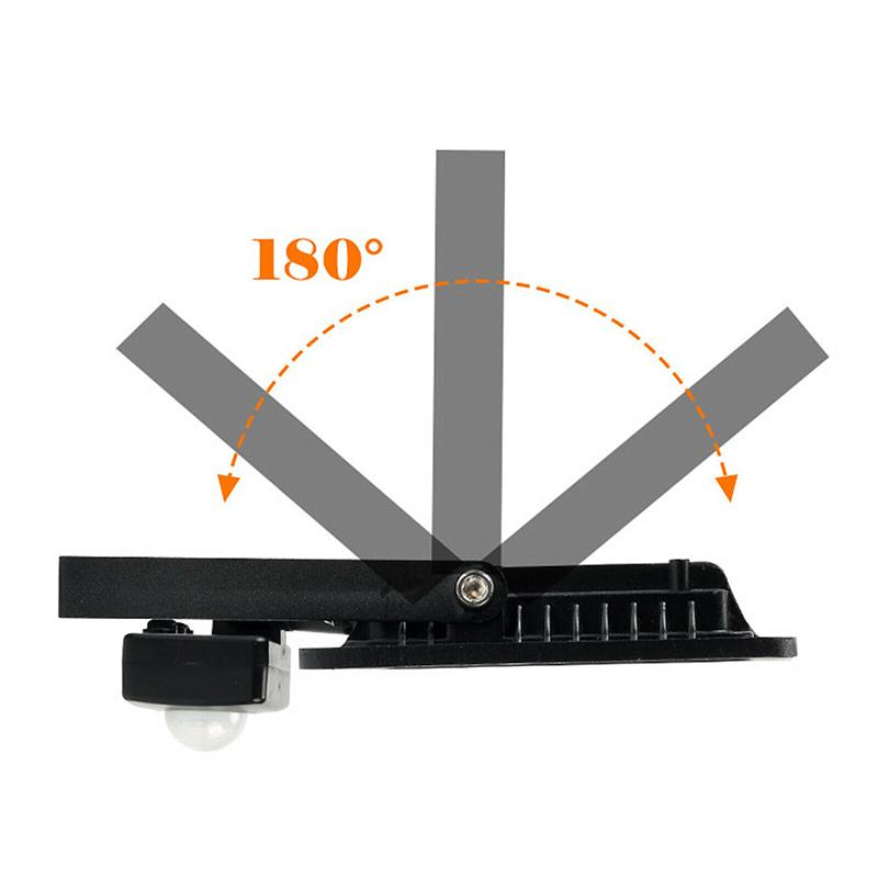LED Floodlight 50W Outdoor Garden Security PIR Motion Sensor Wall Flood Light
