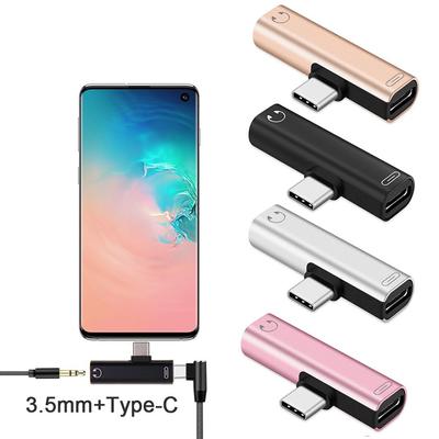 Fast USB C Metal Type-C To 3.5mm Adapter AUX Splitter Audio Convertor Headphone Jack