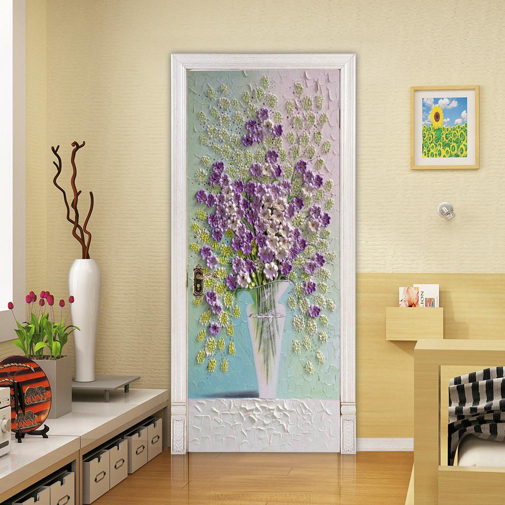 Umweltfreundlicher 3D-Türsticker Selbstklebend 10.000 Hohe Auflösung Kartengröße Muster Wasserdicht Und Ölfest Türsticker