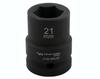 Hexagonal Impact Socket 3/4". 21 Mm. Crmo. Din 3129. Waryński