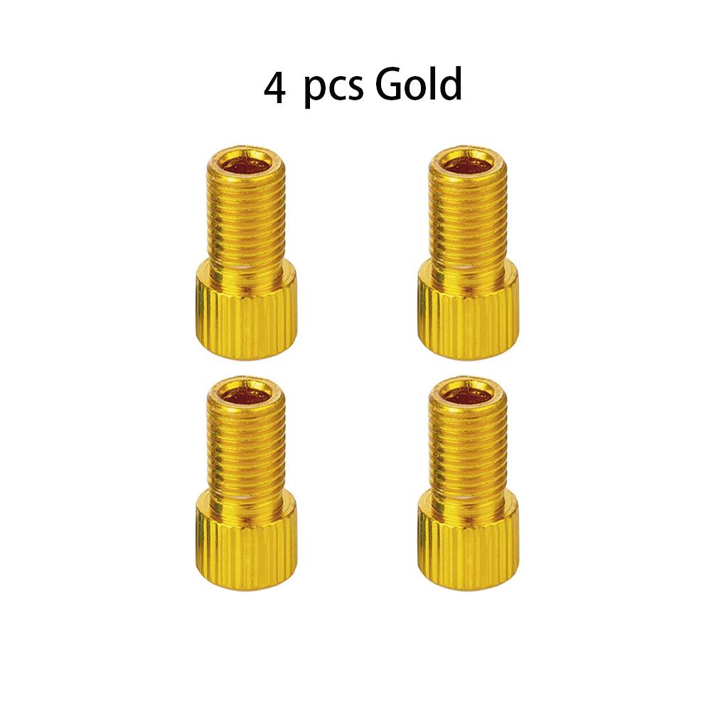 Aluminum Alloy Adapter for Valve Mountain Bike Motorbike Cycling Inflated Lends To Schrader Bike Accessories