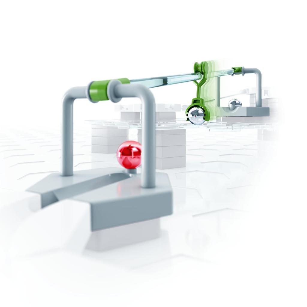 Ravensburger Marmurowy bieg (Zabawka tor kulkowy) GraviTrax Zjazd Tyroliczką Dodatkowe Elementy 27472 7 (Wiek 8+) [Zabawka edukacyjna, Prezent na urodziny/Boże Narodzenie]