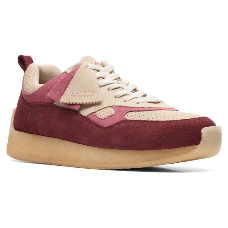 Clarks Originals Lockhill Ronnie Fieg 8th Street Oxblood Combi Men Sneakers 26168526