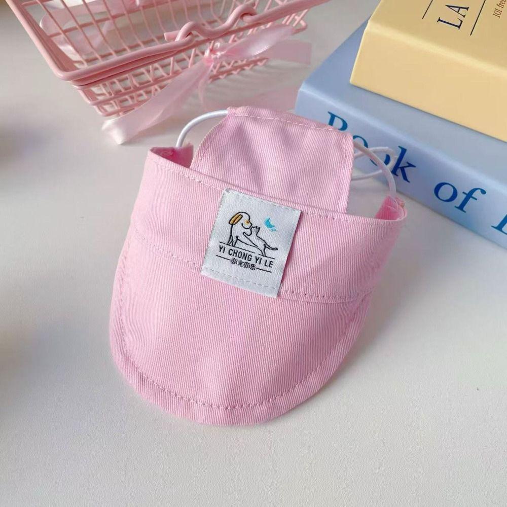 Verstellbarer Hunde Entenzungenhut Stilvolles Hunde Visor Haustier Kopfbedeckung Haustier Katze Sonnenschutzhut Outdoor