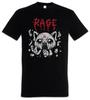 A Rage Mens T-Shirt Mens Womens Tees Top Yeti Aggretsuko Fun Heavy Music DJ Metal MC Rap Electro
