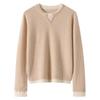 Women's 100% Pure Cashmere Long Sleeve Two-in-One Knit Pullover Sweater