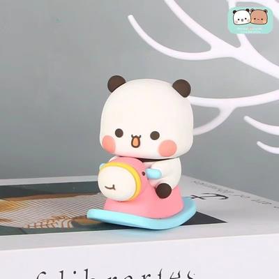 Anime Figure Bubu Dudu Panda Bear Figure Bear Panda Panda Bubu Dudu Figure Doll Collectible Cartoon Panda Bubu Bear Model Toy