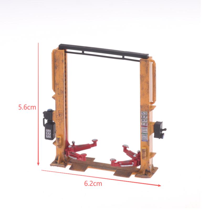 1:64 Automobile Lift Model Accessories Miniature Airport View Sand Table Decoration Collection Ornaments