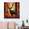 New Arrival 5D DIY Full Circle Diamond Painting "Elk" Embroidery Cross Stitch Home Decor Gift