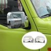 Bilbackspegel Skaldekorationsskydd för Suzuki Jimny 2019 Up Exteriör tillbehör, ABS kolfiber, 2st