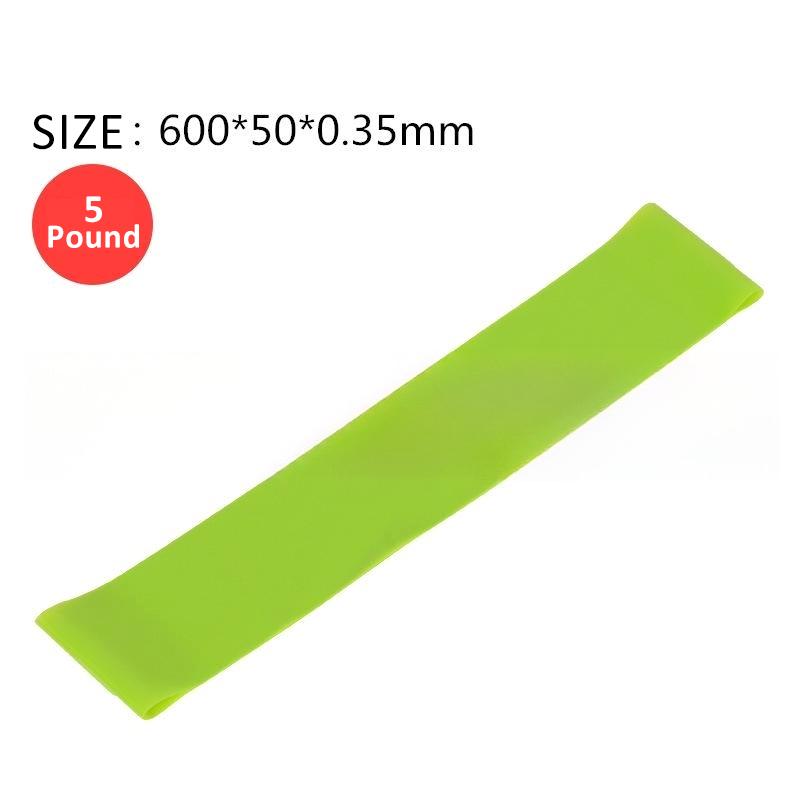 Yoga Belt Resistance Elastic Fitness Band Set Glute Training Strength Flexibility Squat Stretching Exercise Loop Home Workouts