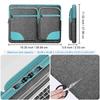 15-inch Multi-pocket Laptop Waterproof and Shockproof Protective Inner Sleeve
