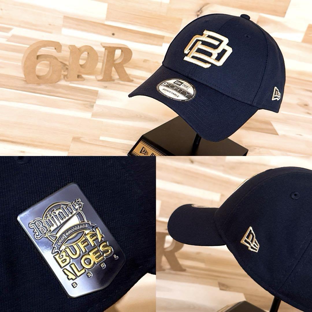 

[USED] Rare/Discontinued New Era x Buffaloes Monogram Logo Replica Cap, Navy