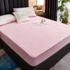 Funda Protectora de Colchón Impermeable Segura Suave Cómoda Transpirable Estampada Ropa de Cama Cubre Colchón Ajustable Lavable a Máquina