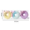 Christmas Decorative Candy Ornaments Set, 3/4Pcs Donuts/Cupcakes Christmas Tree Pendant Festival Supplies