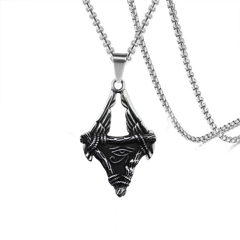 Men's Fitness Necklace Stylish Titanium Steel Boxing Glove Pendant