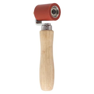 40mm Silikonový váleček na sváry pro těžké podmínky Ergonomická rukojeť Pro PVC/TPO/EPDM membrány Jednovrstvé střešní válečky Dřevěná rukojeť