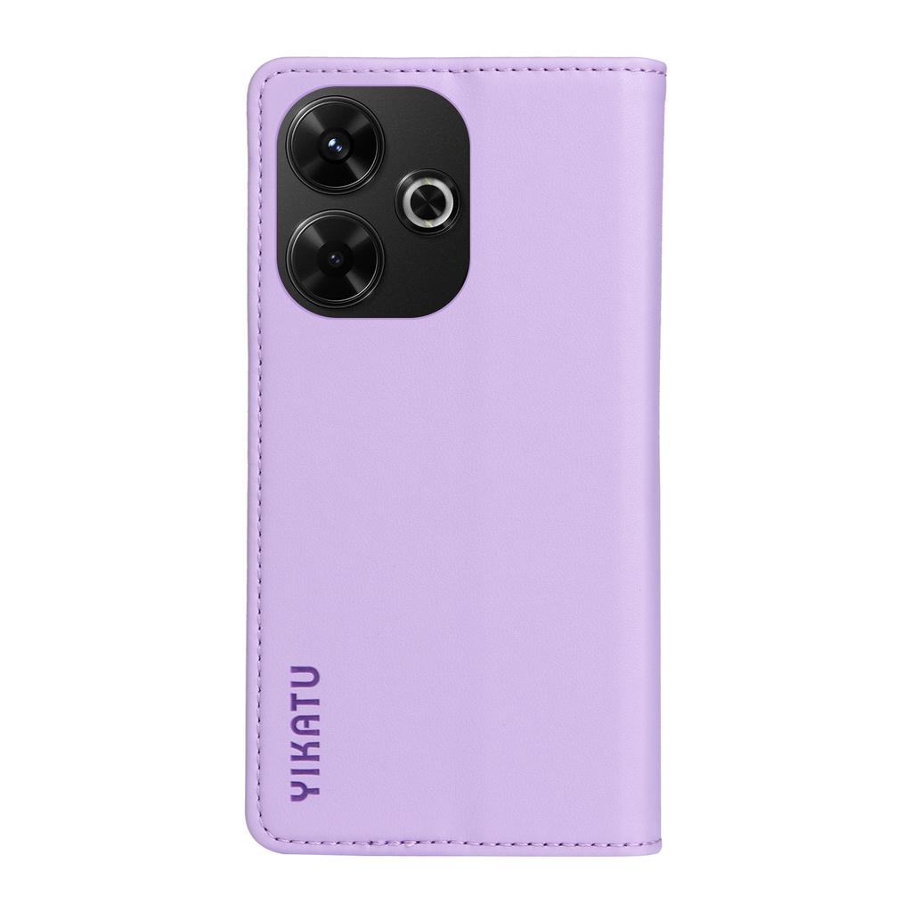 YIKATU YK-001 For Xiaomi Redmi 13 5G/13 4G Case Leather Phone Cover Magnetic Closure