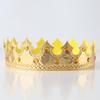 Golden Prince Crown Birthday Cake Decoration & Headwear for Kids