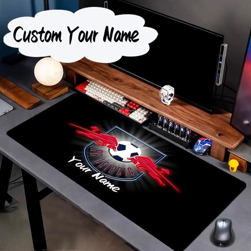 Custom Name Mouse pad Leipzig Soccer Crest Mouse pad, Gaming Mouse Pad, keyboard pad, Desk Decor for computer notebook Fan Birthday Gift