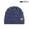Knitted hat, scarf and gloves three-piece set, European and American men's winter cold-proof warm suit outdoor cycling, knitted hat