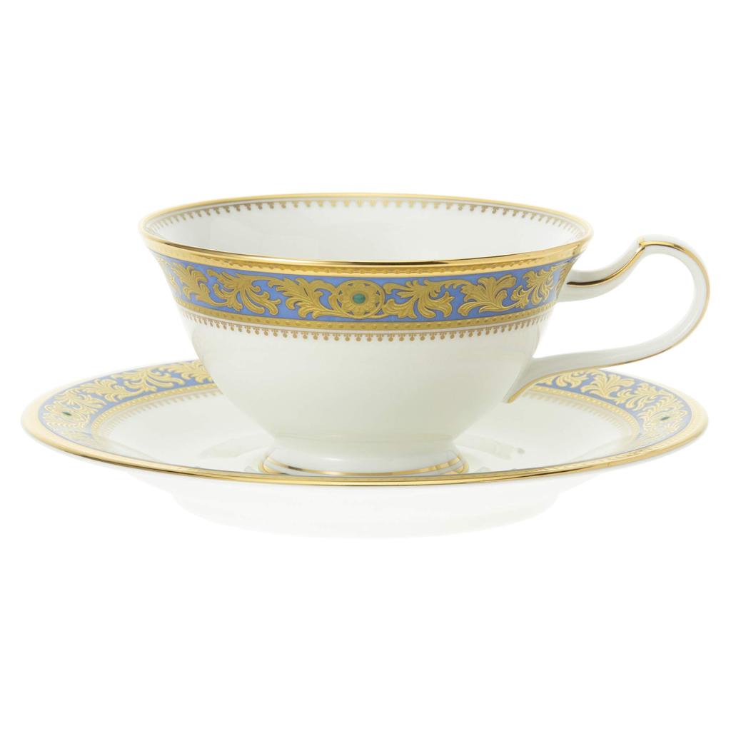 Noritake Cup Saucer 220cc Grand Brochet Bone China & (Coffee Tea) Y59587/4465-2