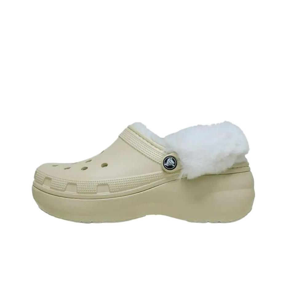 Crocs Classic Cloud Casual Versatile Clogs Women Footwear Bone-White 212854-2Y2