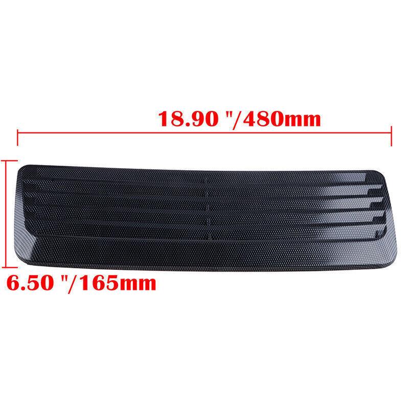 Universal Car Air Flow Intake Scoop Hood Bonnet Decorative Vent Cover Kit New