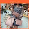 Leather Women 4pcs Handbag Lady Shoulder Bag Tote Purse Messenger Set Satchel