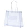 Antibacterial transparent vinyl size L bag,