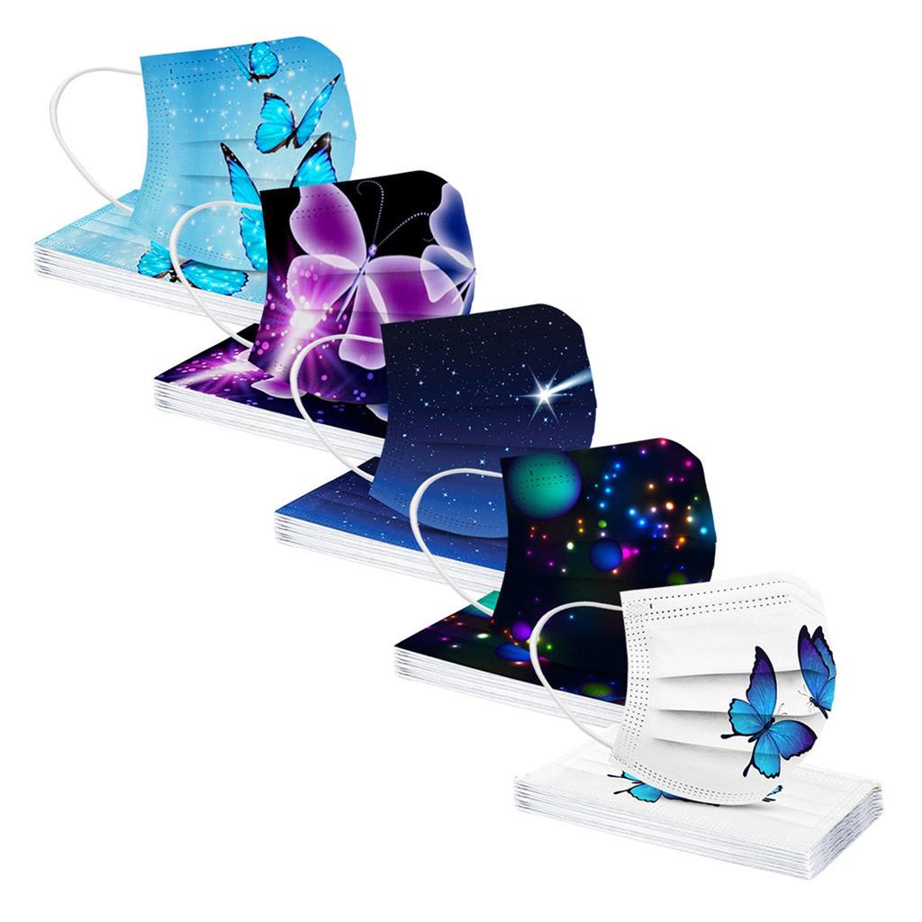 Child Kids Mask Disposable Face Mask Industrial 3Ply Ear Loop 50PC Mask