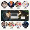 Tiger Art Xl Gaming Mouse Pad Nonslip Rubber Base Stitched Edge Waterproof Desk Mat For Pc Laptop Gamer Office Computer Accessories C929389
