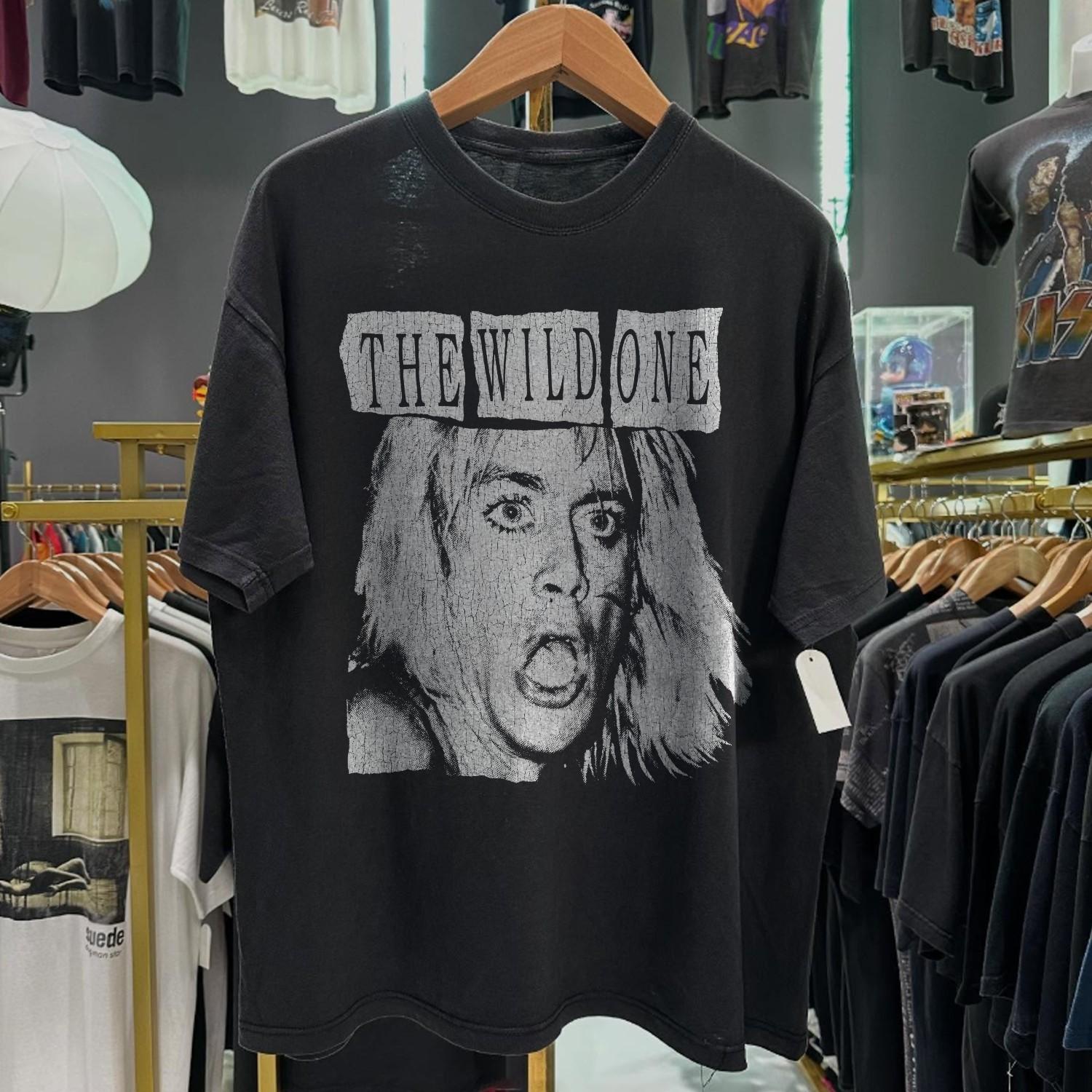 Iggy Pop The Wild One -Wash Classic T-Shirt Black S S