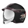 ABS Motorcycle Half Helmet With 3C Certification Adults Winter Anti-Fog Warm All Season Scooter Riding