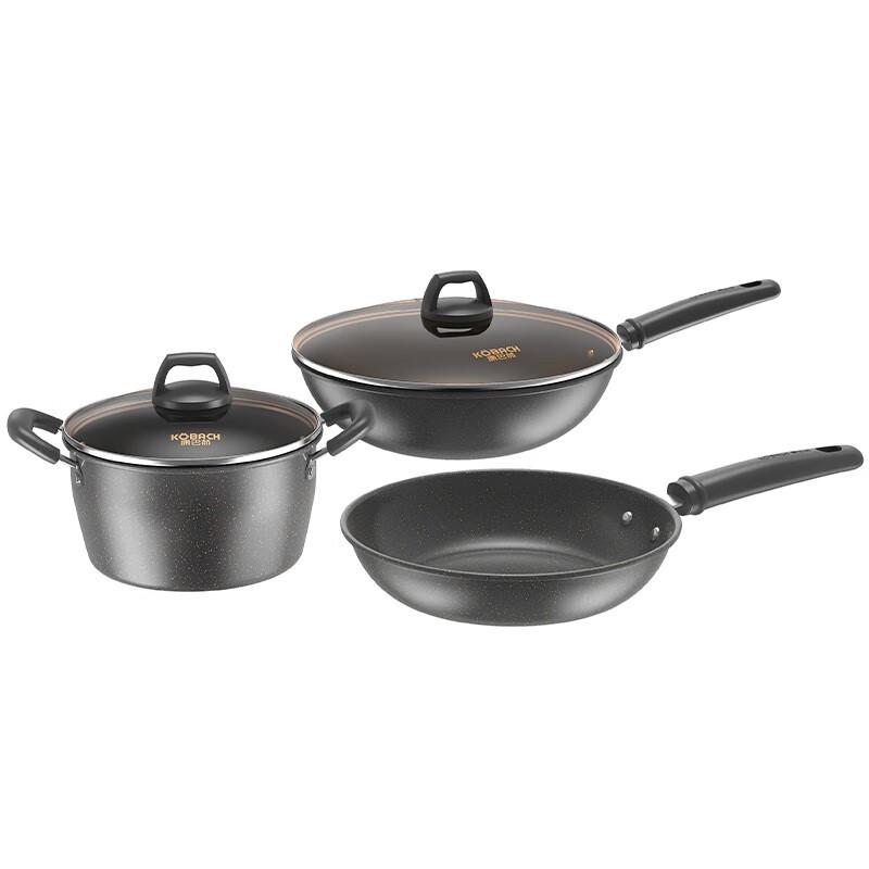 Kangbach Goryeo Maifan Stone 3-Piece Cookware Set