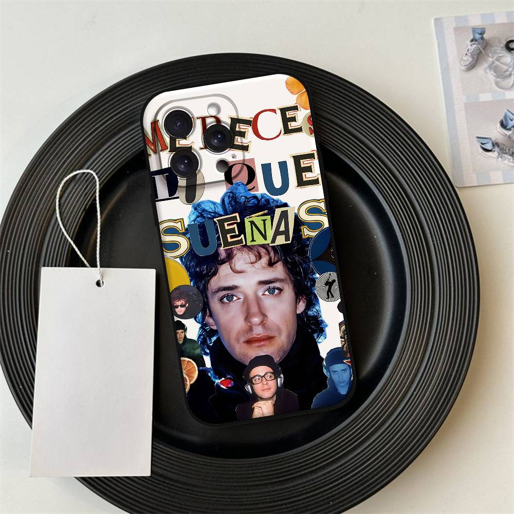 

Singer G-Gustavo Cerati Phone Case For IPhone 17 Pro 15 13 14 16 11 12 Pro Max Plus XR XS X SE Matte Soft Funda Silicone Cover iPhone12PROMAX