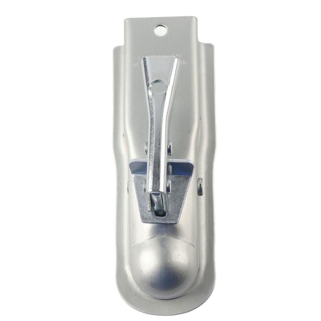 Straight Tongue Trailer Coupler 2in Channel Secure Coupling for 1 7 8in Hitch Ball 2000lbs Weight Capacity